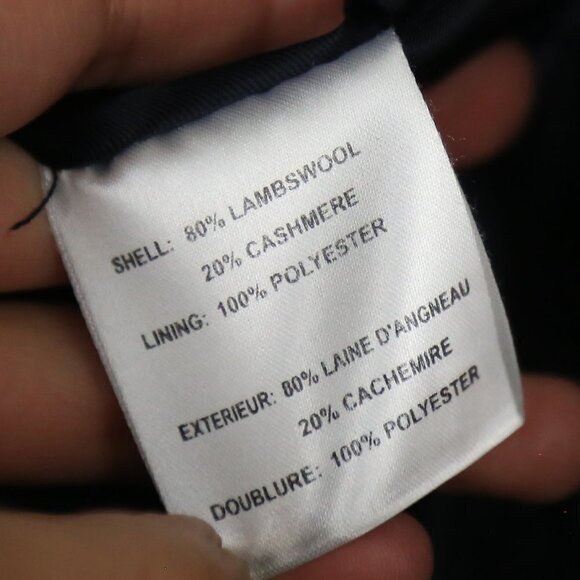 Trina Turk Military Navy Blue Designer Women's Peacoat Jacket Size 10 - Picture 6 of 8